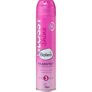Stylingový přípravek Lak na vlasy se střední fixací Balea Glossy 300 ml