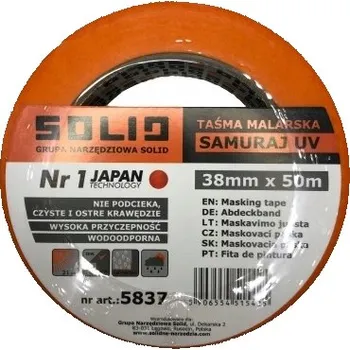 Lepicí páska Maskovací páska Solid 38 mm x 50 m