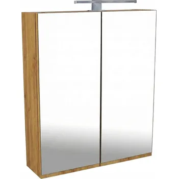 Koupelnový nábytek Závěsná zrcadlová skříňka Atica GO 70 ZS LED-CR s osvětlením Any LED 30 CR