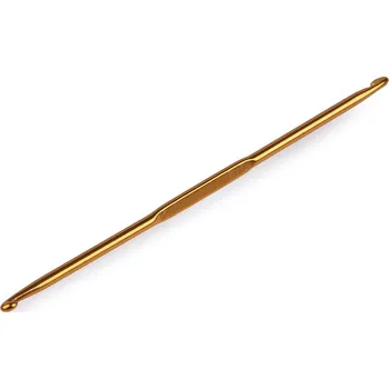 Jehla na filcování Oboustranný háček na háčkování vel. 1;2;3;4;5;6;7;8, střední, 5-6 měděná světlá