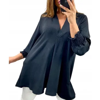 Dámské tričko Italy Moda tričko s dlouhým rukávem střih, volné, velikost 52