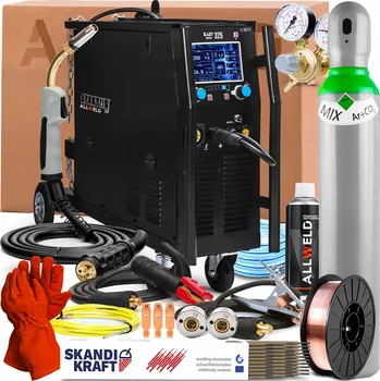 Svářečka Svářečka SPARTUS EASYMIG 325 400V 300A MIG/MAG TIG LIFT Pájecí svařování Synergie 4R