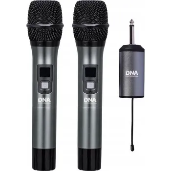 Mikrofon Bezdrátový mikrofon DNA FU Dual Vocal 2x vokální kardioidní