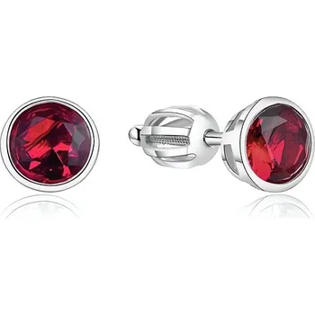 Šperk Stříbrné náušnice s třpytivým zirkonem AGUP1717S Beneto