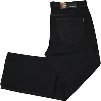 Pánské kalhoty Pánské Chino Kalhoty Velké Velikosti Černé 98 cm Rovné Nohavice XXL