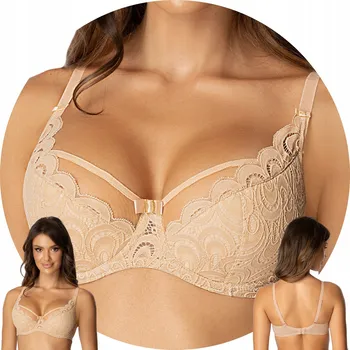 Podprsenka RÓŻA Saraja Podprsenka polovyztužená BÉŽOVÁ vel. 65E