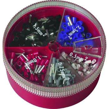 CIMCO Sada izolovaných dutinek Cu 4 - 16 mm2 ( 187606