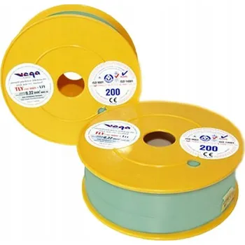 elektrický kabel Kabel TLY/ LIY 0,22 mm2 200 m Světle zelený