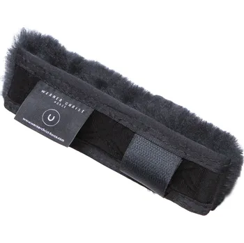 Věšák na sedlo a uzdečku Werner Christ Horse Beránek na podbradní řemínek Werner Christ Horse, black/anthracite 7x14 cm