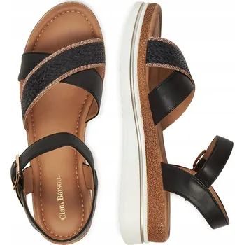 Dámské sandále Clara Barson dámské sandály WS2506-05 na klínku, velikost 38