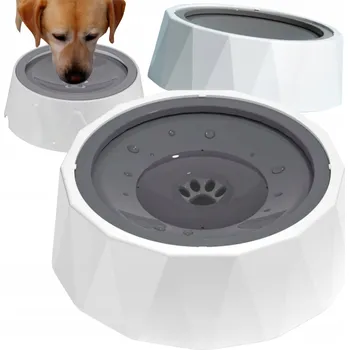 Miska pro psa Miska pro psa proti rozlévání 1L na vodu Pítko Protiskluzová Dávkovač Velká