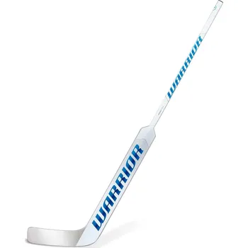 Hokejka Brankářská hokejka warrior ritual v2 e sr Levá 27.5" bílo-modrá