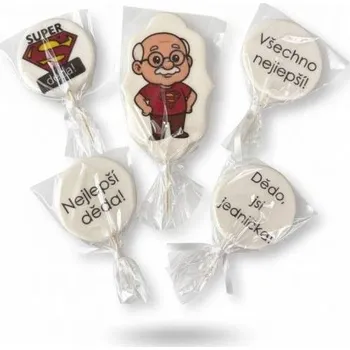 Cukrová dekorace Super dědeček - I LOVE CAKES