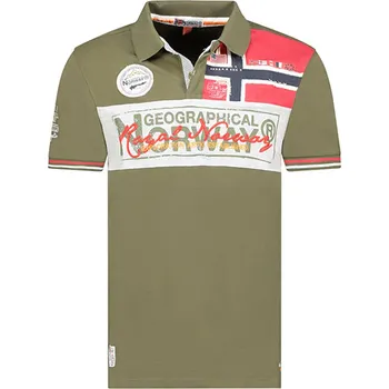 Oblečení a móda Tričko Geographical Norway Khaki 9769565 116