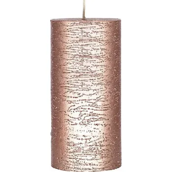 Svíčka ARÔME Rustikální svíčka, metalická měděná ARÔME