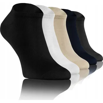 Pánské ponožky PONOŽKY KOTNÍKOVÉ PONOŽKY dámské pánské z bambusového vlákna SILNÉ POLSKÉ *41-43