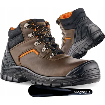 Pracovní oblečení Pracovní boty kotníkové bez ocelové špičky, voděodolné BOZP VM FOOTWEAR HANNOVER O2