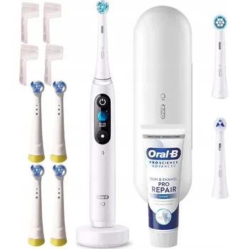 Elektrický zubní kartáček Oral-B iO 9 Bílá Elektrický zubní kartáček vyvinutý technologií Braun
