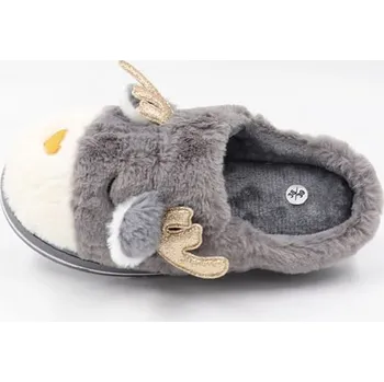 Dámské pantofle Confly Grau/ Creme 8418992 36.5