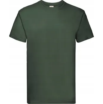 Pánské tričko Pánské super prémiové Tričko zelené velikosti M, 100% Bavlna