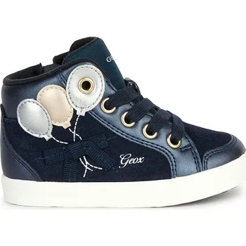 Dívčí tenisky Boty Geox Dunkelblau/ Silber 498709 25