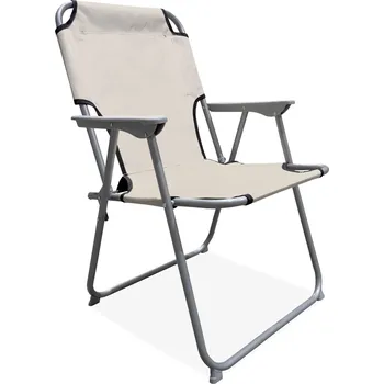 Zahradní nábytek Aga Skládací křeslo OXFORD MR2124 Béžové