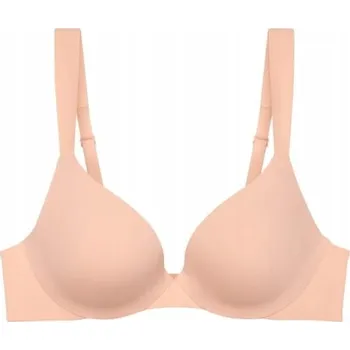 Podprsenka Vyztužená bezešvá podprsenka hladká Triumph Body MakeUp Illusion WP 75D