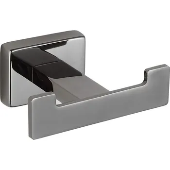 Mexen Arno dvojitý háček na ručník, černý chrom - 7020735-73 Háčky