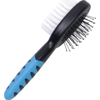 Pro hlodavce Nobby Comfort Line MINI oboustranný kartáč pro hlodavce 13 cm