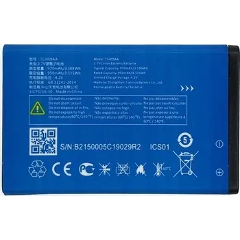 Baterie pro mobilní telefon Nová baterie TLI009AA pro Alcatel 3025X, 2053X, 2038X, 2053D, 950mAh
