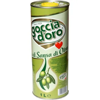 Rostlinný olej Goccia D'Oro Olivový olej z pokrutin v plechovce 1l