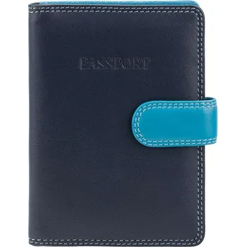 Peněženka Visconti dámská peněženka z modré lícové kůže