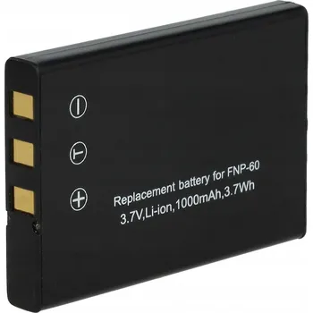 Akumulátor baterie pro Fuji NP-60 Casio NP-30 1000 mAh 3.6 V