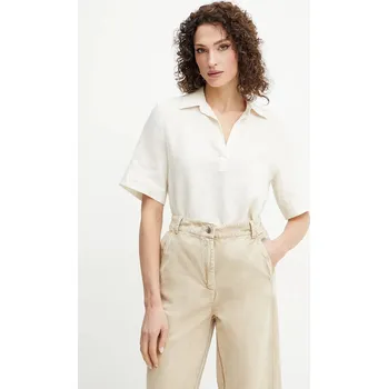 Dámská halenka Lněná halenka Marella Emme by Marella 2515111032 béžová 01X, vel. 40