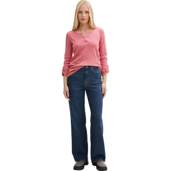 Dámské oblečení Tom Tailor Weiß/ Rot 5385485 XXL