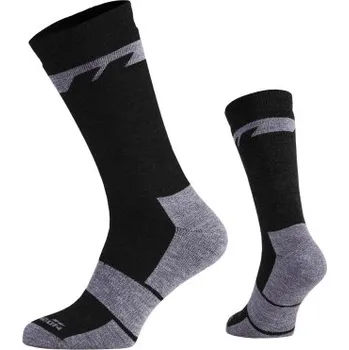 Pánské ponožky Ponožky Alpine Merino Socks Heavy, Pentagon, Black, 39-41