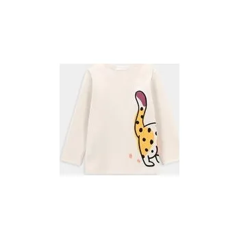 Dívčí tričko Dívčí Tričko 68 Écru Tričko pro Dívky Coccodrillo WC4