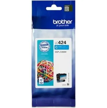 Náplň Brother LC-424C azurová