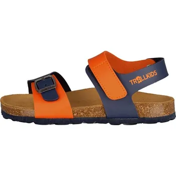 Dívčí sandály Trollkids Orange/ Dunkelblau 333423 30