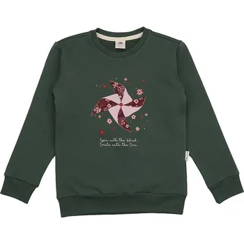 Dívčí mikina Walkiddy Dunkelgrün 913767 116