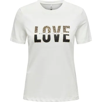 Tričko ONLY Weiß 940440 L