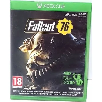 Hra pro Xbox GRA NA XBOX ONE FALLOUT 76 Xbox One - krabicová verze