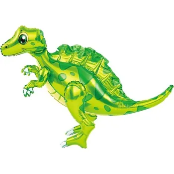 Balónek Balónek fóliový 4D Spinosaurus zelený 75 x 60 cm