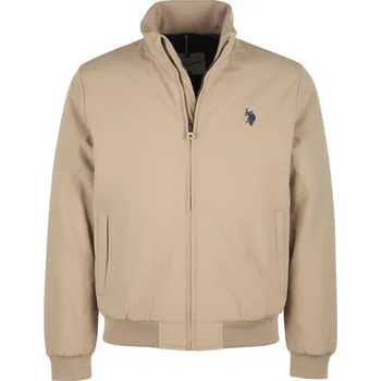 Pánská větrovka Bunda U.S. Polo Assn. Beige 617779 50