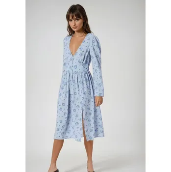 Dámské šaty Šaty Monki Hellblau 7624057 40