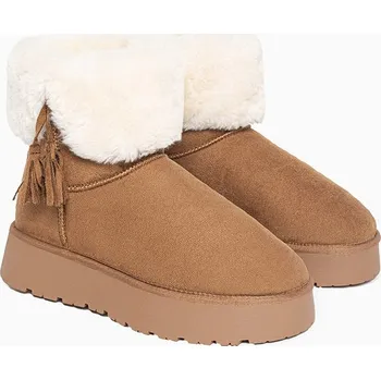 Dámské kozačky Boty Blackfield Hellbraun 580638 38