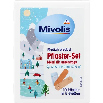 Náplast Mivolis sada náplastí zimní motiv