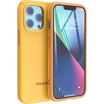 Pouzdro na mobilní telefon Zadní Kryt Choetech pro Apple iPhone 13 Pro oranžový