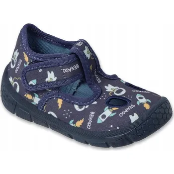 Chlapecké bačkory DĚTSKÉ PAPUČE BEFADO velikost 22 630P018