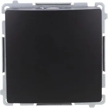 vypínač Jednopólový vypínač Kontakt Simon BMW1.01/49 černý